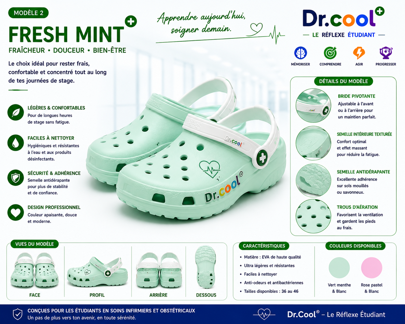 [PLACEHOLDER] Crocs Cool – Fresh Mint